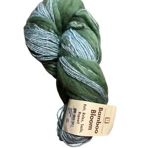 Universal Yarn Bamboo Bloom skein color 203 Seafoam NWT